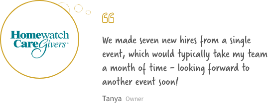 We made seven new hires from a single event, which would typically take my team a month of time - looking forward to another event soon!